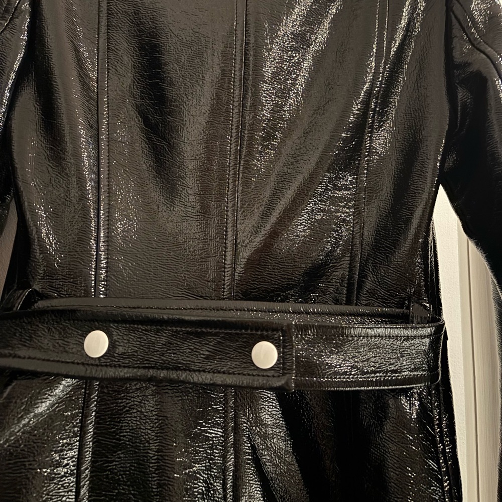 Courreges Reedition Vinyl Trench *new* Size 34 Trade 36? - Picture 10 of 16